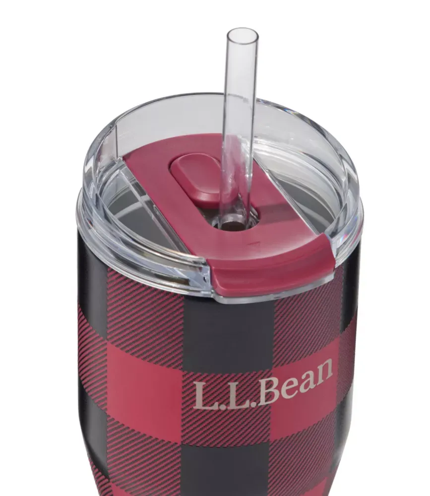 L.L.Bean Isolerad strawsug, 20 oz. Tryck