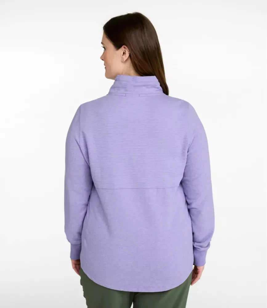 Damas L.L.Bean Cozy Mixad-knäppt tröja