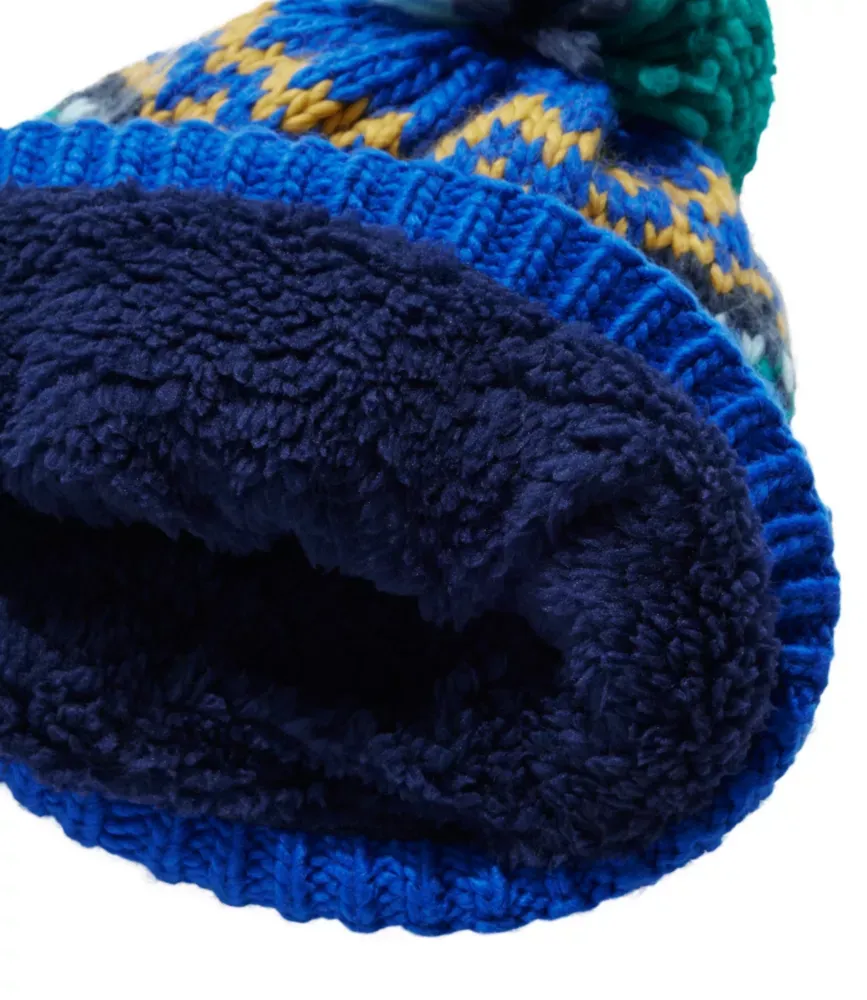 Barns L.L.Bean tjocka garnhatt