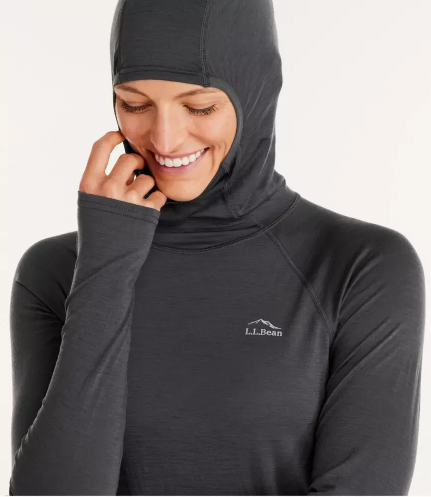 Kvinnors Cresta Wolle Ultralätt 150 Underkläder, Hoodie
