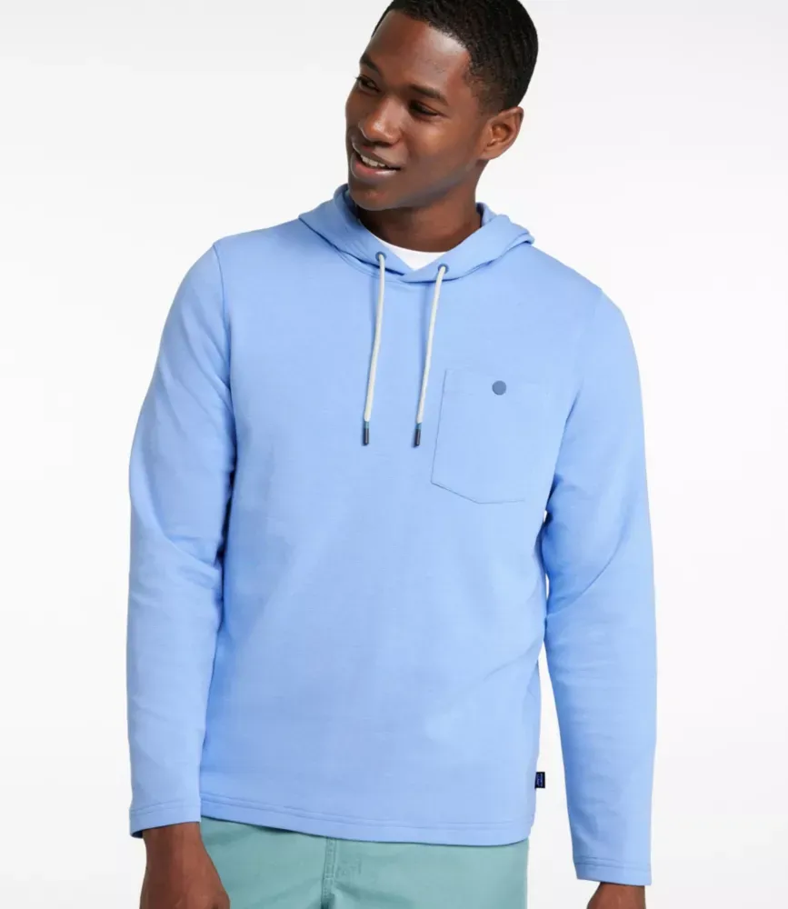 Herrarnas kraftfulla kustpullover, halsduk