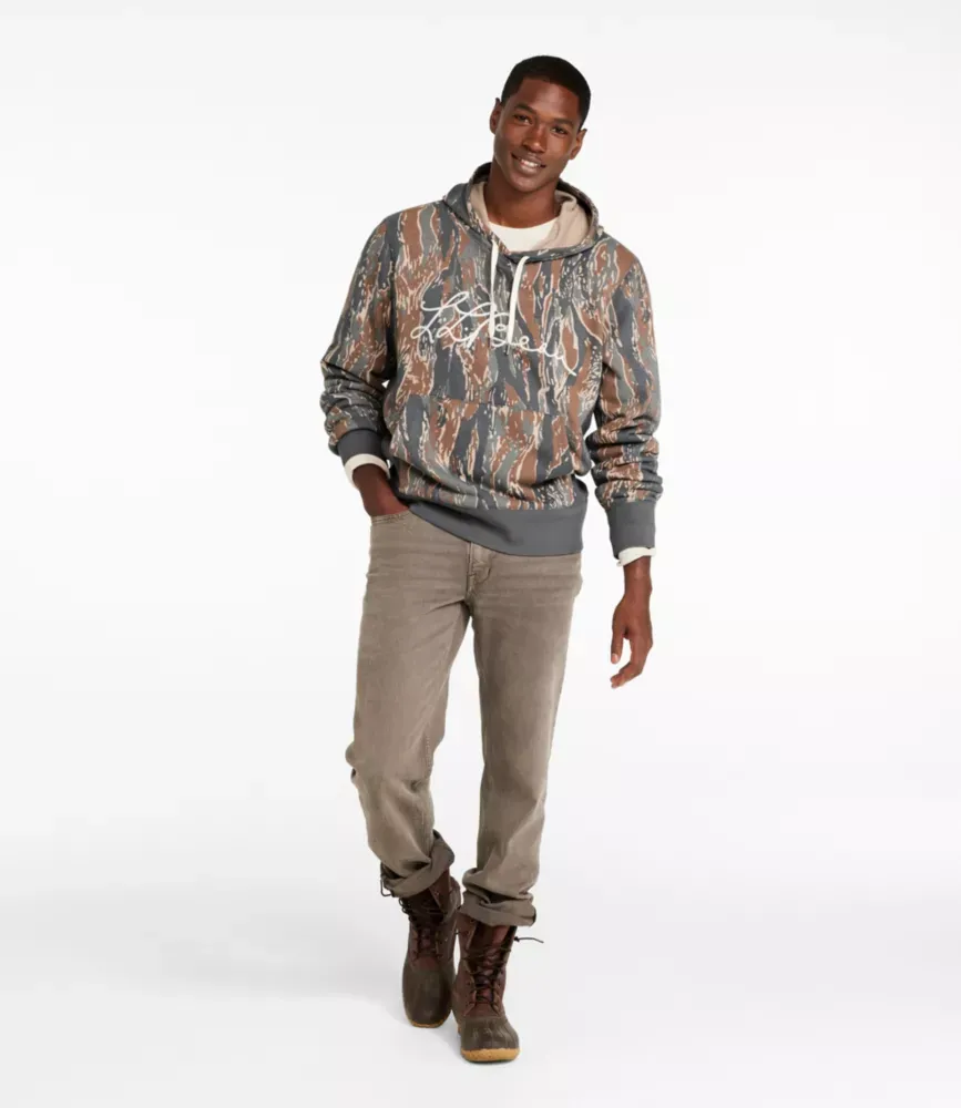 Herrars Signature Camp Hoodie-tröja, tryck