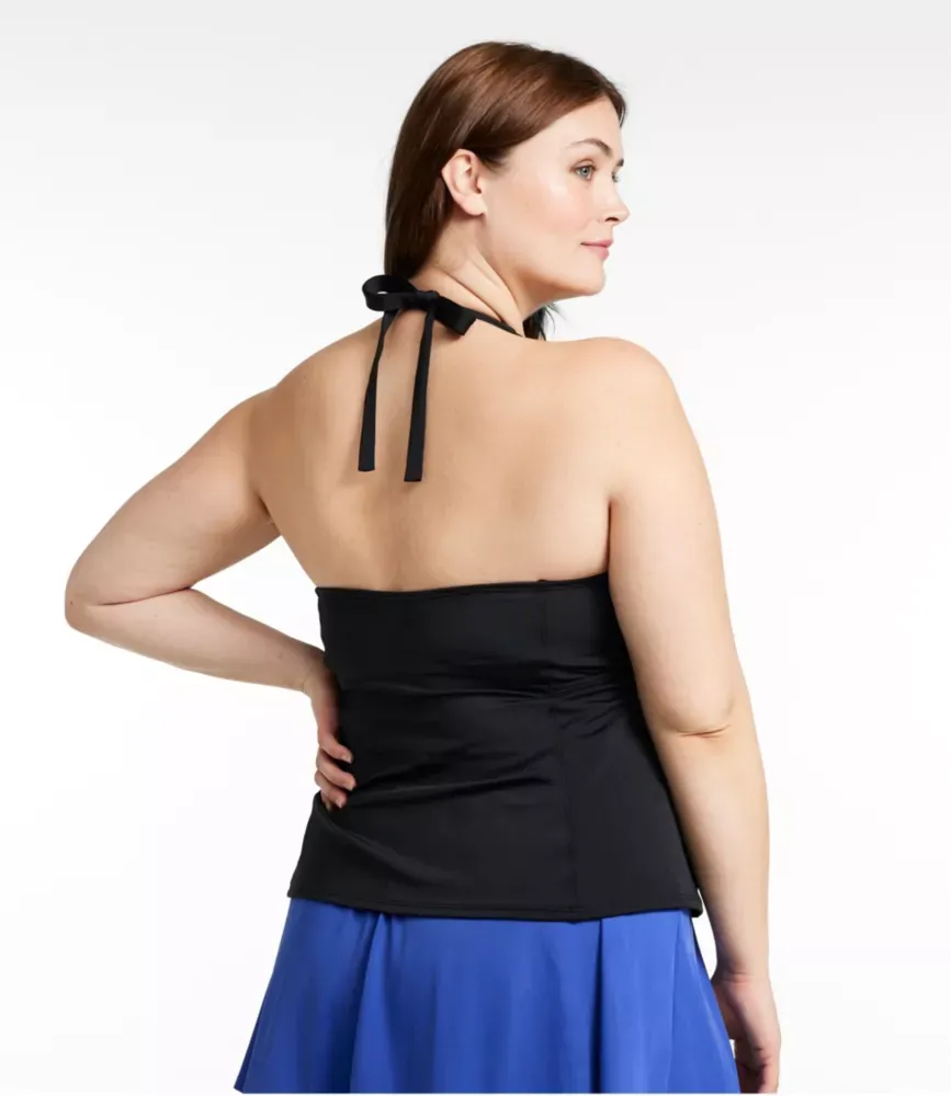 Damsk BeanSport simmig, halter tankini-top