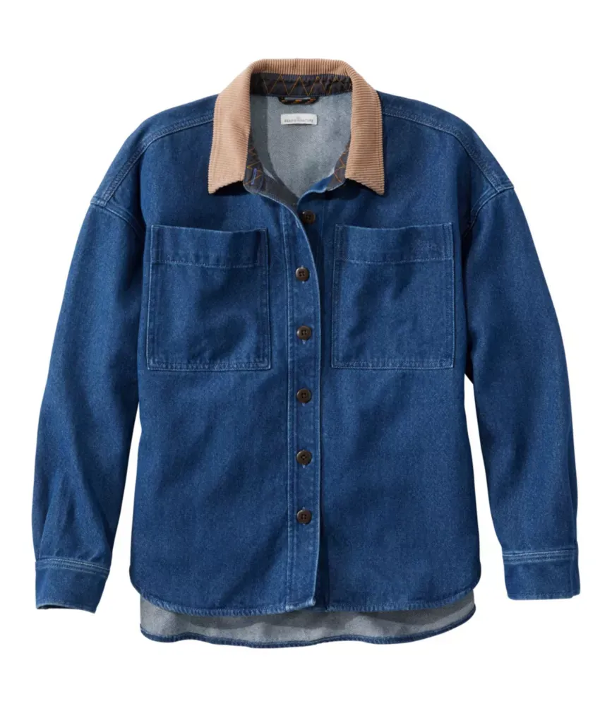 Damsk signature denimskjorta Jac