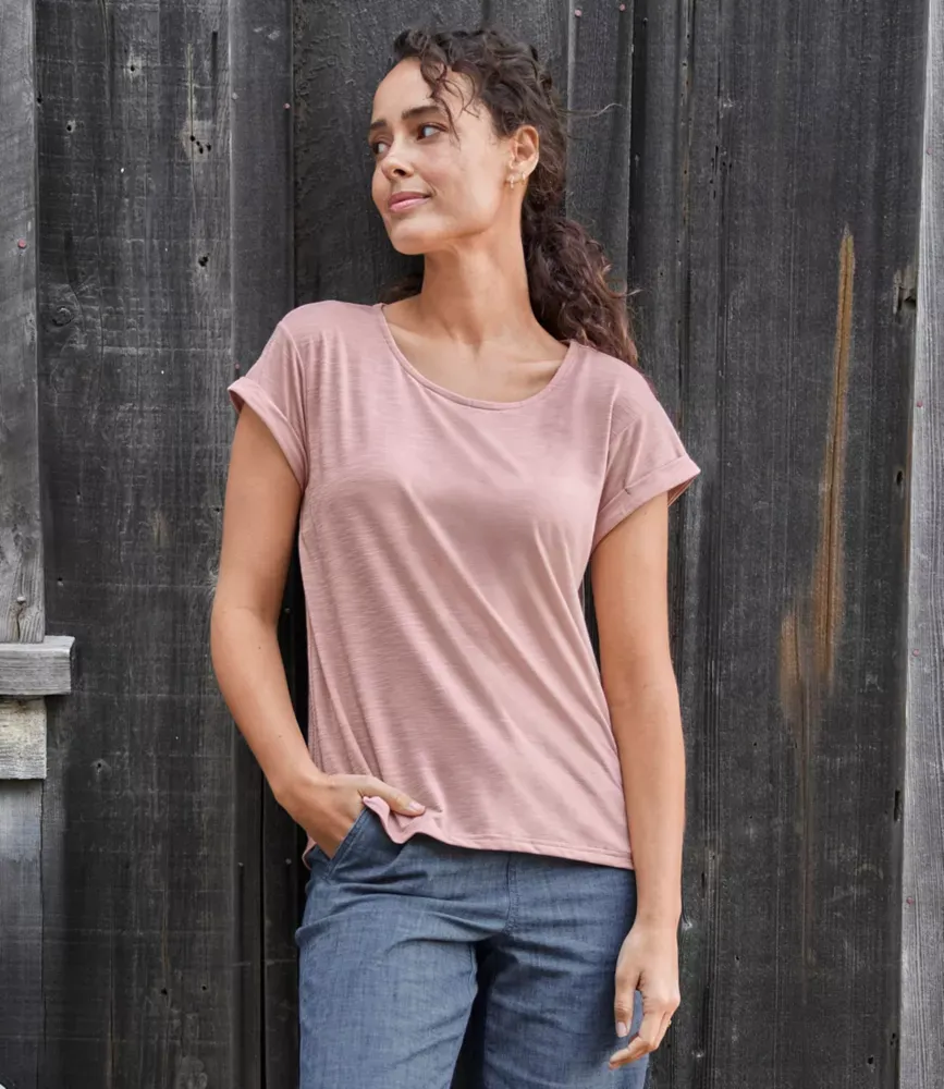 Damas dammställning T-shirt, kortärm