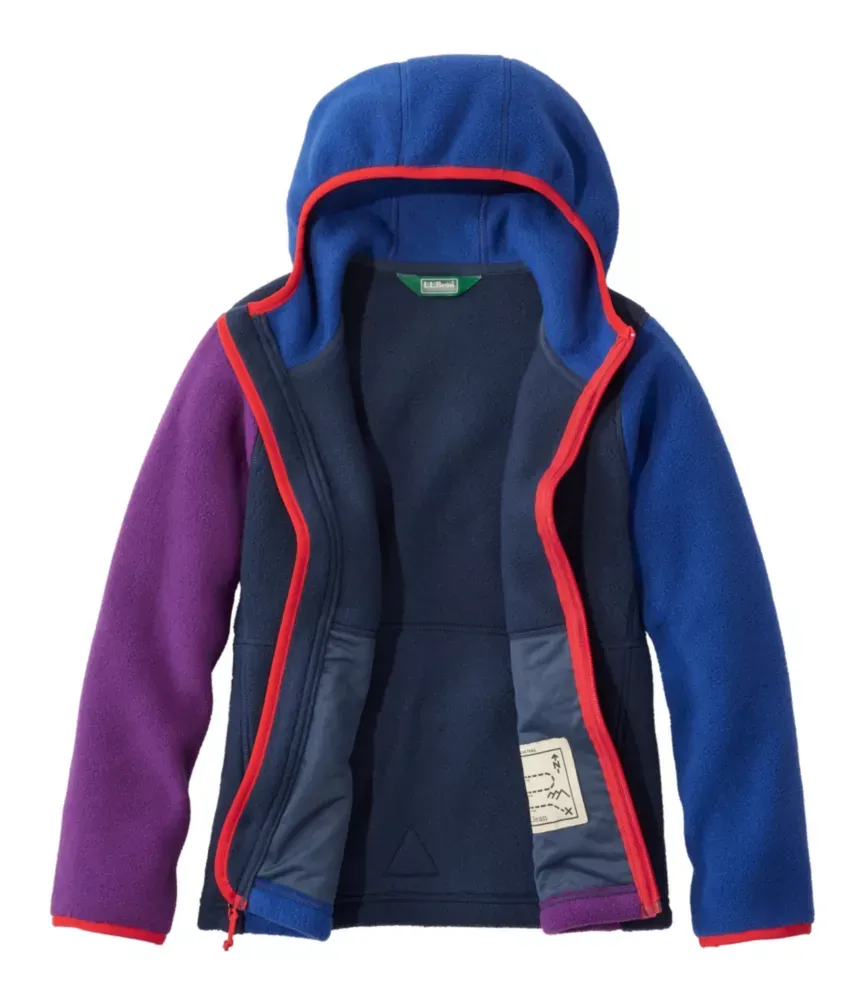 Barns mountain classic frotté, med hatt färgblock