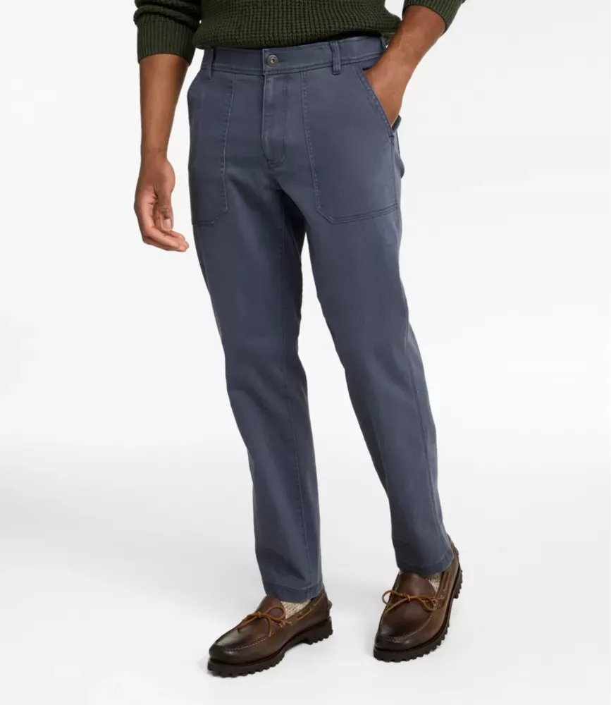Herrarnas Bean's Field Utility-bukser, standardpassning, rak ben