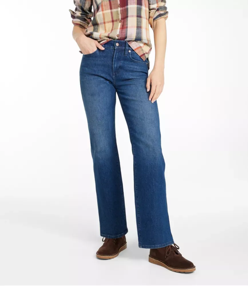 Damas Signature Original Jeans, hög midja, rak ben