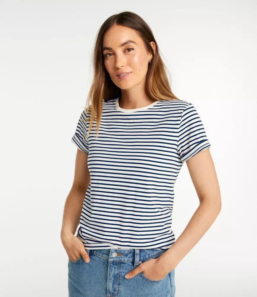 Damsk Signature Premium Essential T-shirt, kortärmad nyhet