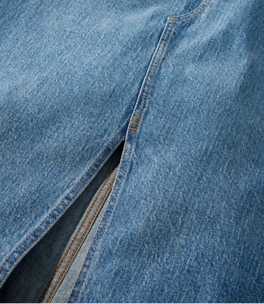 Damsk Signature Heritage-denimmidiskjorta