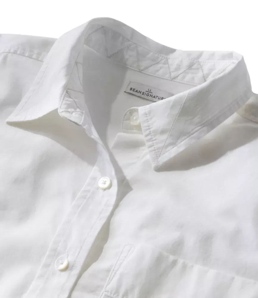 Damas Signature Premium Essential Poplinskjorta, långärms