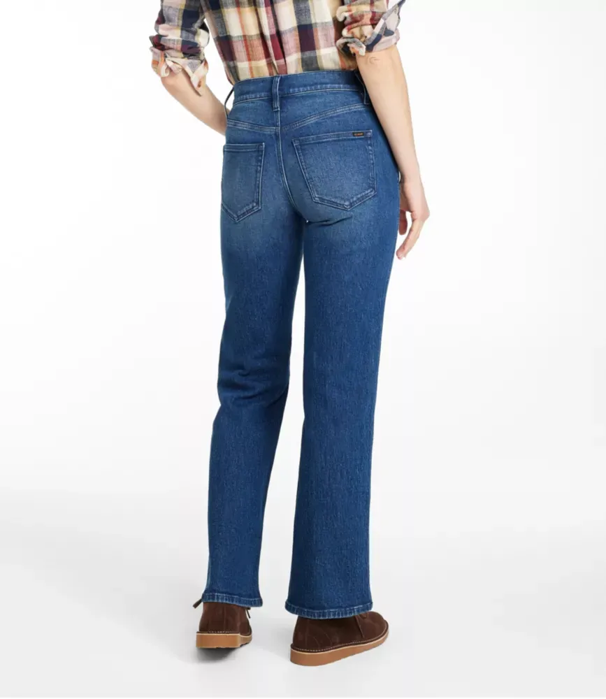 Damas Signature Original Jeans, hög midja, rak ben