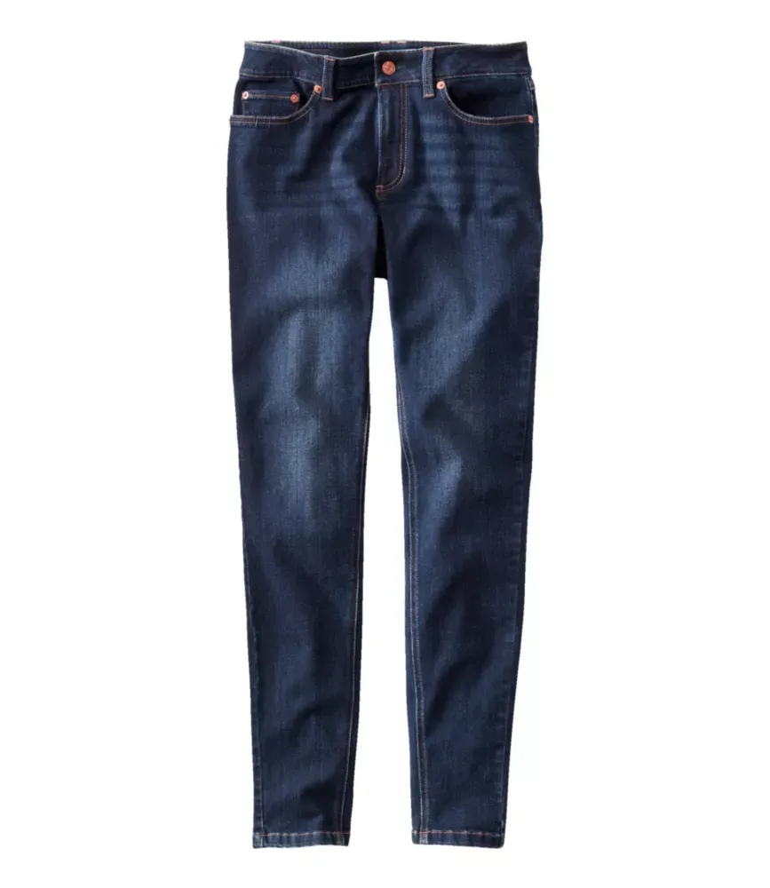 Damers BeanFlex®-jeans, med medelhöjd och smala ben