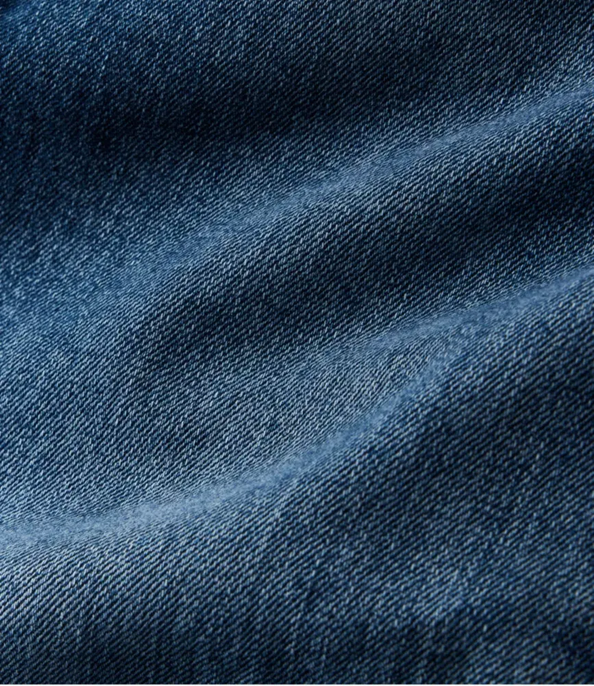 Damas 207 vintagejeans, med medelhöjd och släpande rät ben