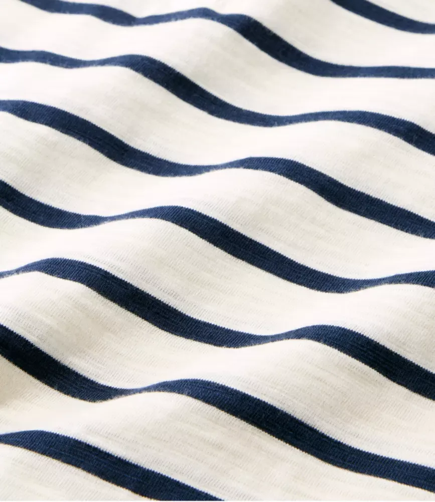Damas Signature Slub T-shirt, kortärmad henley, nyhet