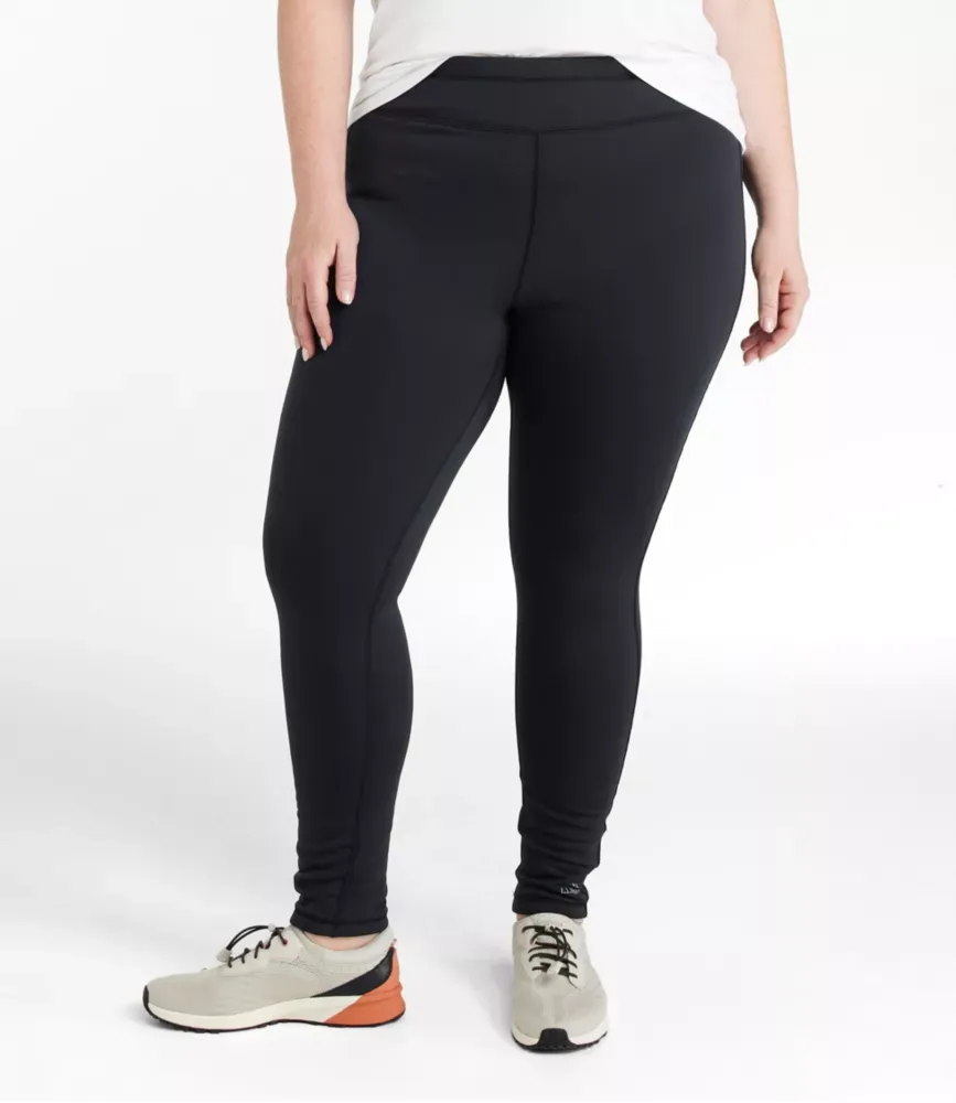 Damsk PrimaLoft ThermaStretch flanellstrumpor, med medelhögt stöd