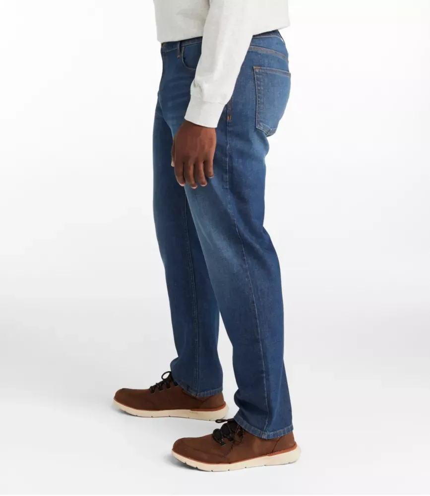 Herrars vintage 1912-jeans, slank passform, rak linje