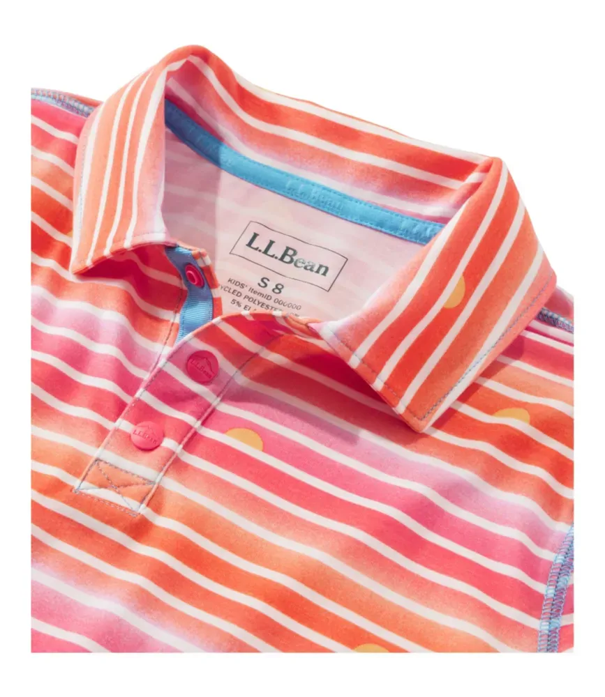 Barns vardagssolskydd® polo, tryck