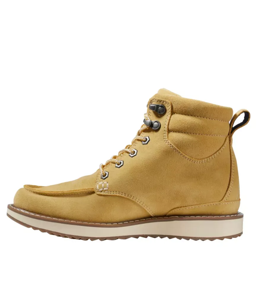 Damers Stonington-stövlar, Suede Moc-Toe