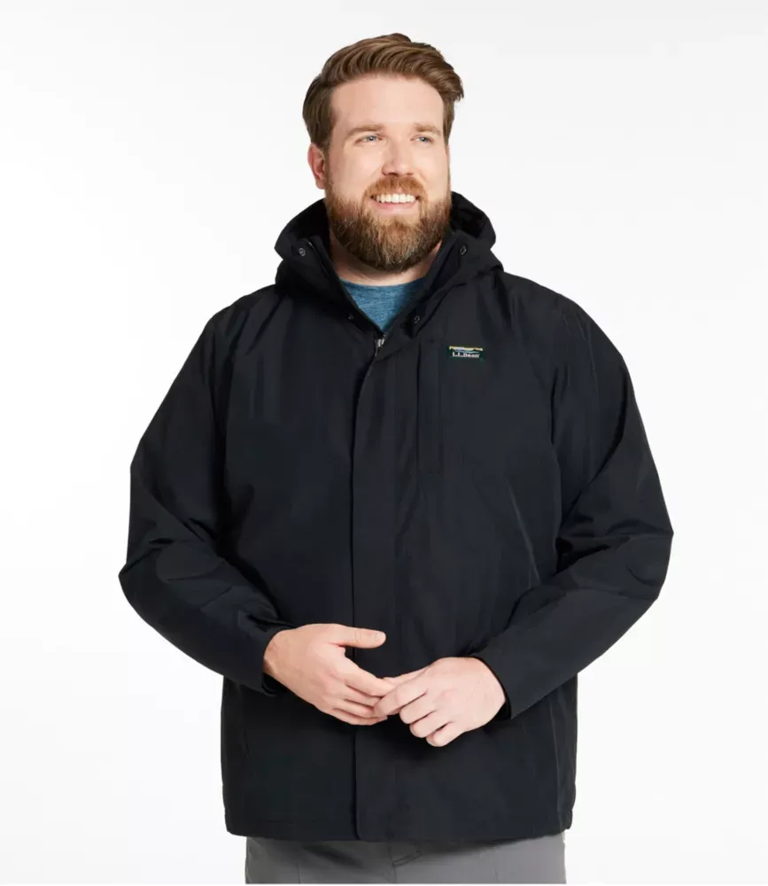 Herrars L.L.Bean tröjfjäll 3-i-1 jacka