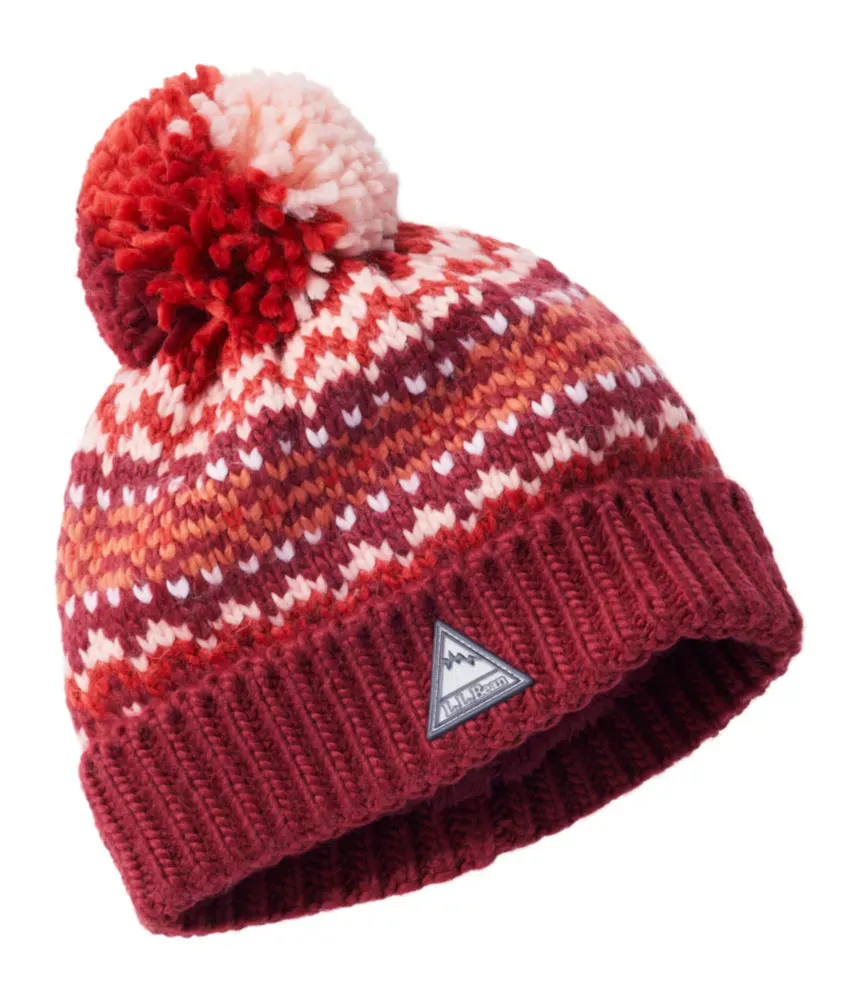 L.L.Bean-barnmors tjocka garnhatt