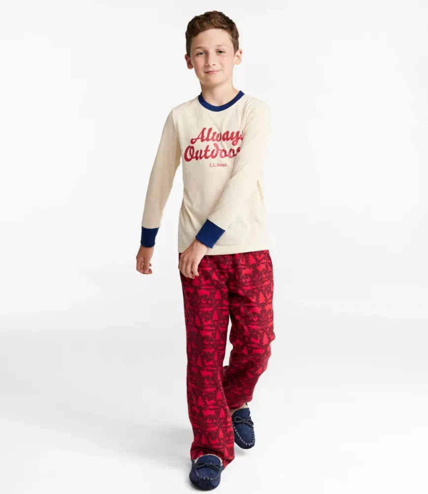 Barnens L.L.Bean flanellpyjamas