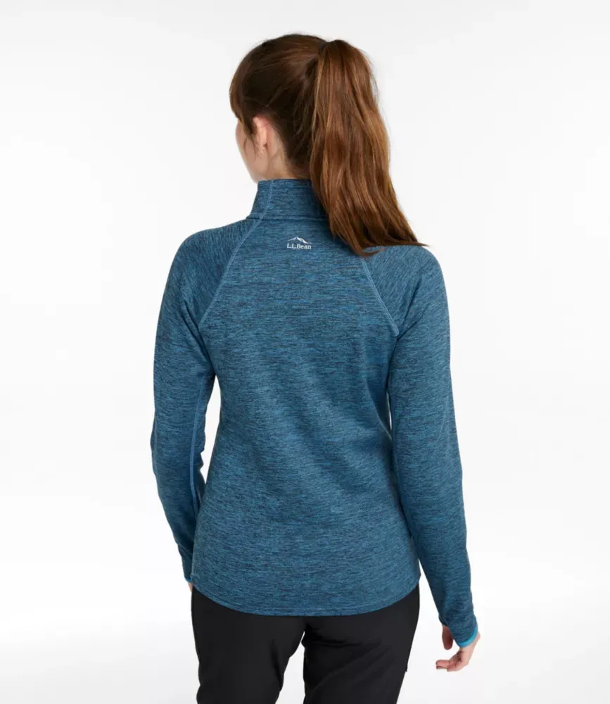 Damsk Primaloft ThermaStretch Fleece 1/4-zip tröja