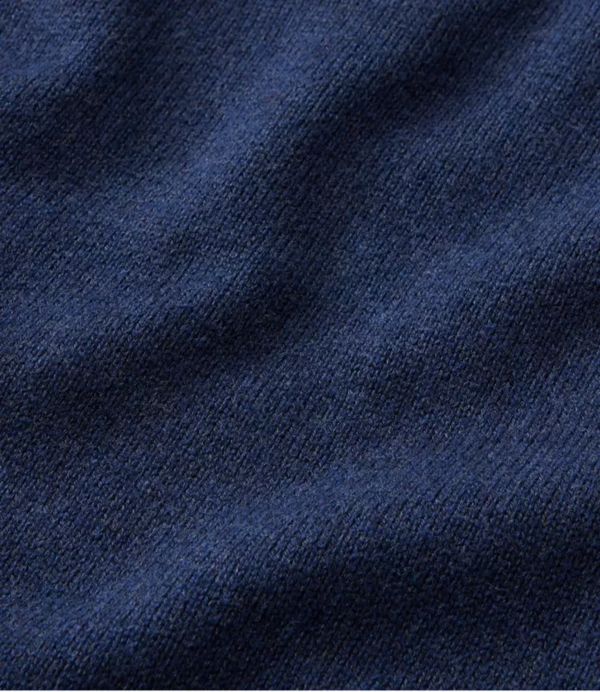 Herrarnas Wicked Soft bomull/kamelulltröja, runda hals